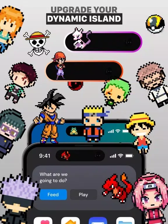Poké Pets for Dynamic Island iPad  Screenshots