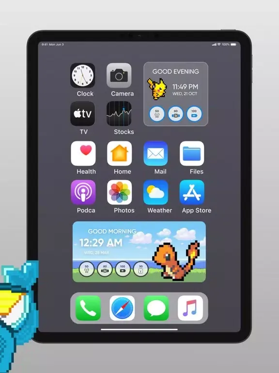 Poké Pets for Dynamic Island iPad  Screenshots