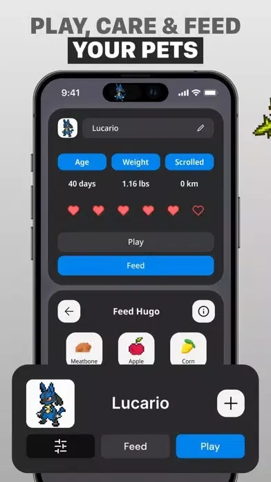 Poké Pets for Dynamic Island Screenshots