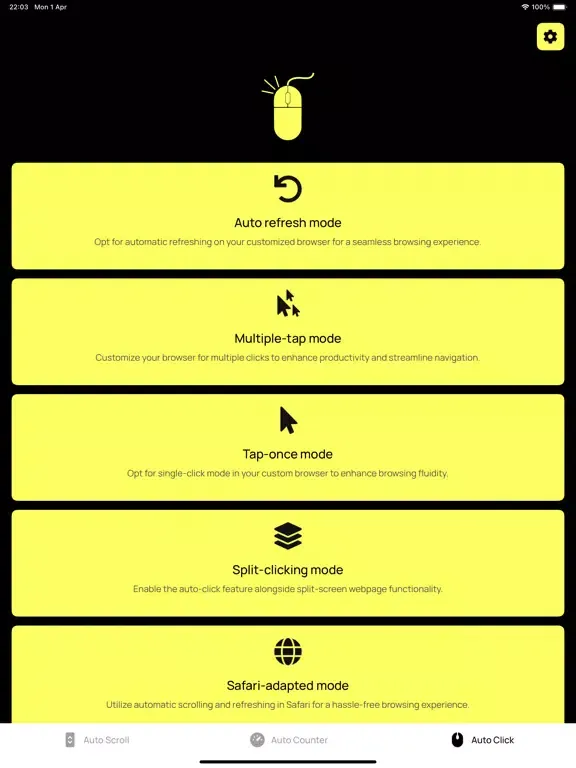 Capturas de pantalla de Page Manager : Automatic Tap iPad 