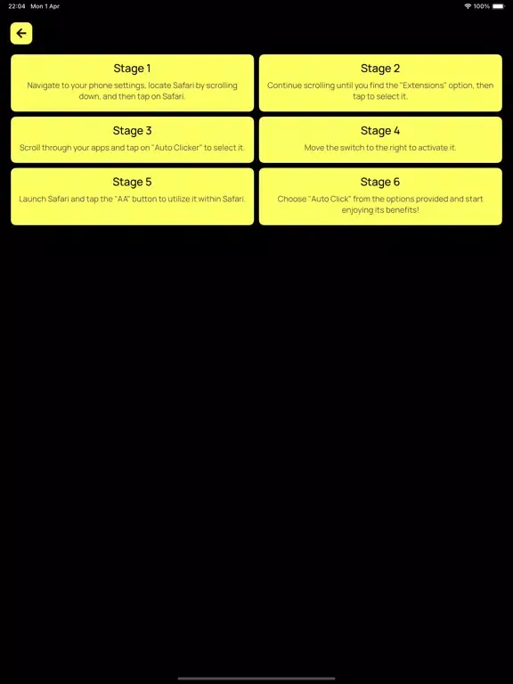 Capturas de pantalla de Page Manager : Automatic Tap iPad 