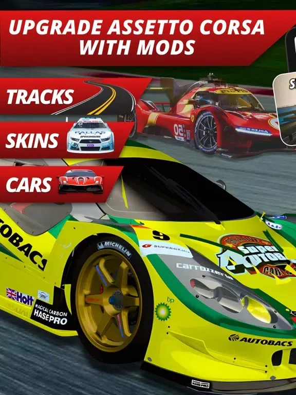 Tangkapan layar Mods, Cars, Maps Assetto Corsa iPad 