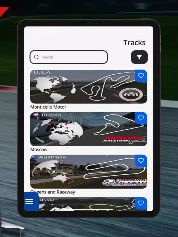 Tangkapan layar Mods, Cars, Maps Assetto Corsa iPad 
