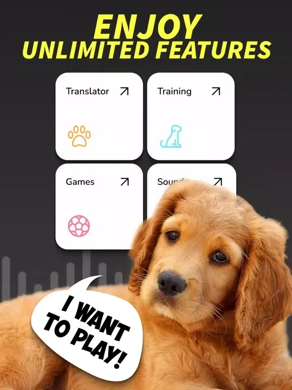 Dog Barking Translator App iPad  Screenshots