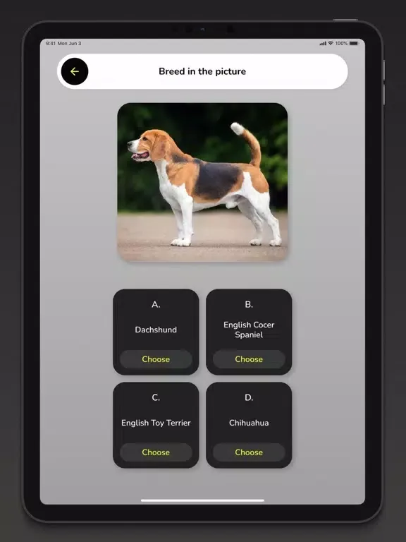 Dog Barking Translator App iPad  Screenshots