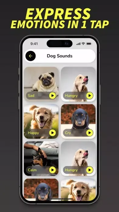Dog Barking Translator App Screenshots