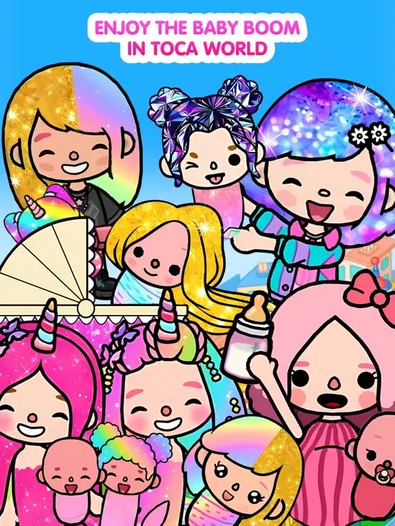 Capturas de tela do Toca Life World Mods & Skins. iPad 