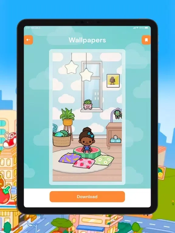Capturas de tela do Toca Life World Mods & Skins. iPad 