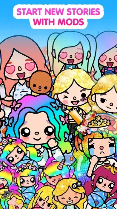 Capturas de tela do Toca Life World Mods & Skins.