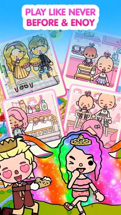 Capturas de tela do Toca Life World Mods & Skins.