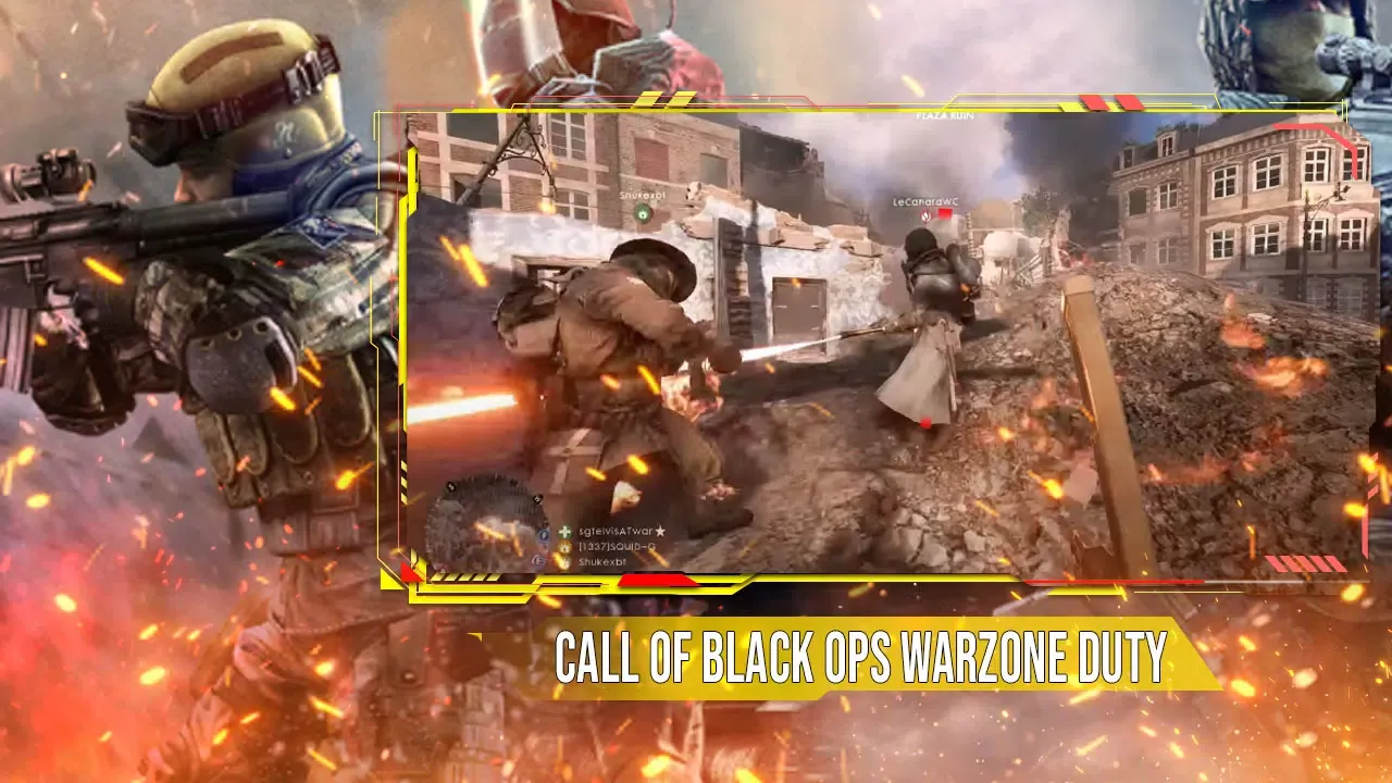 Black Duty Ops of WW Warzone应用截图
