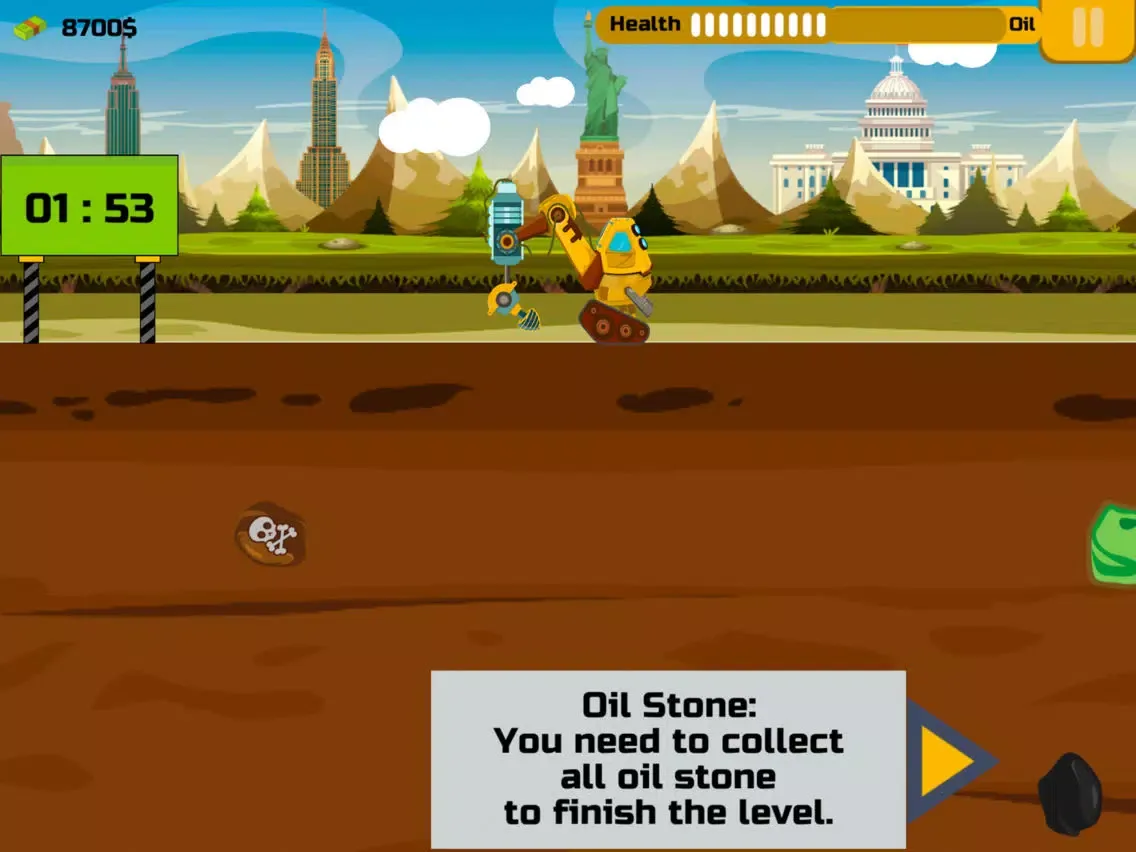 Ảnh chụp màn hình của Fracktory iPad 