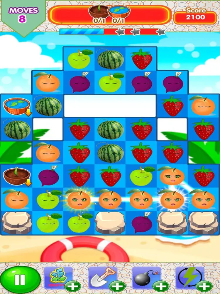 Capturas de pantalla de Fruit Garden Line iPad 