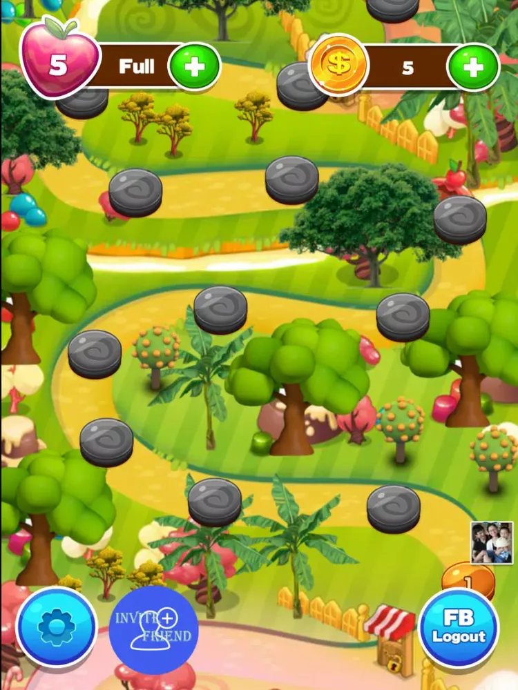 Capturas de pantalla de Fruit Garden Line iPad 