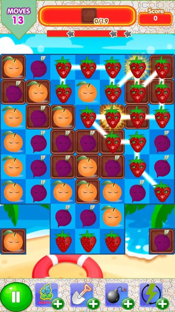 Capturas de pantalla de Fruit Garden Line