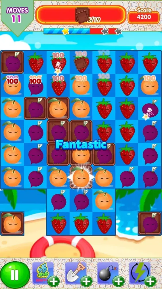 Capturas de pantalla de Fruit Garden Line