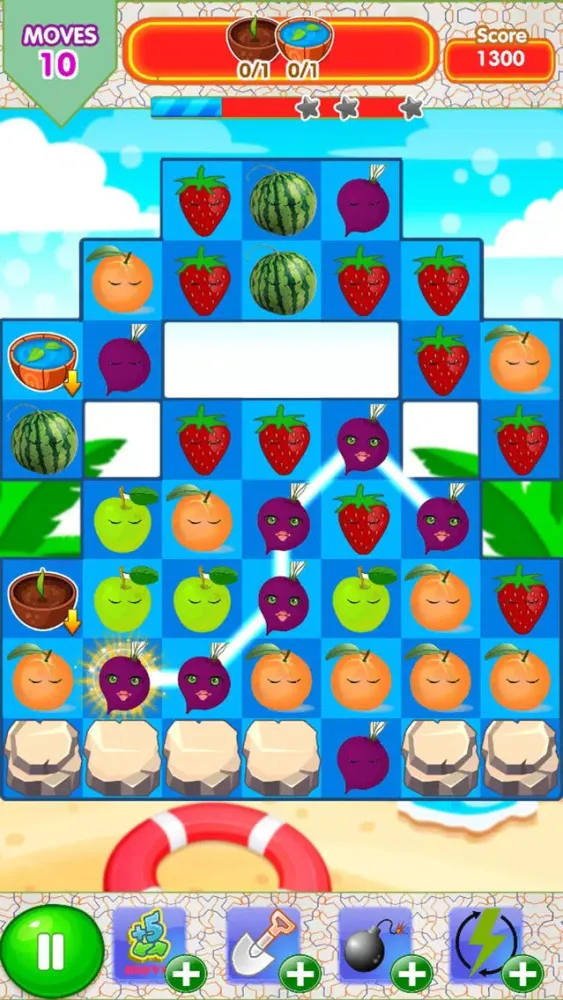 Capturas de pantalla de Fruit Garden Line