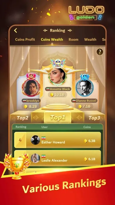 Golden Ludo-Ludo&Party Ekran Görüntüleri