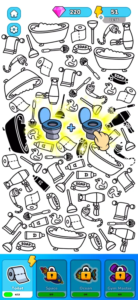 Merge Sticker Playbook 2D Screenshots