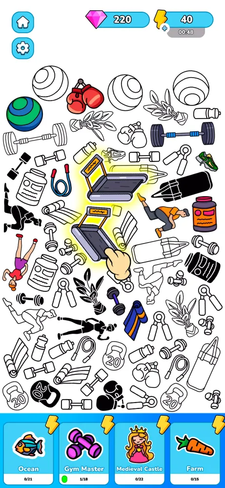 Merge Sticker Playbook 2D Screenshots