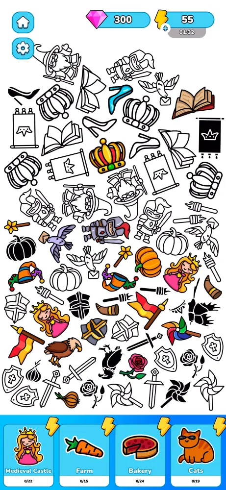 Merge Sticker Playbook 2D Screenshots