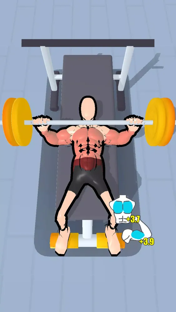 Grow Muscles:Gym Game سکرین شاٹس