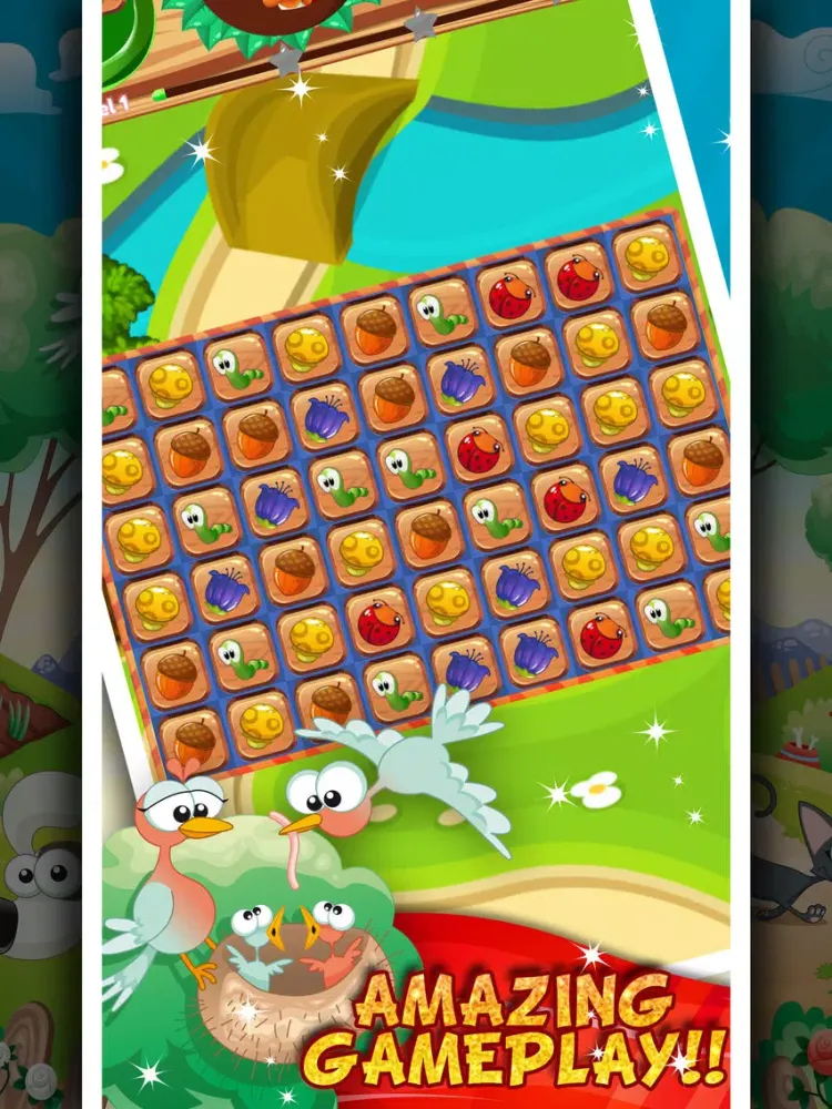 Tangkapan layar Happy Land Farm Blast iPad 