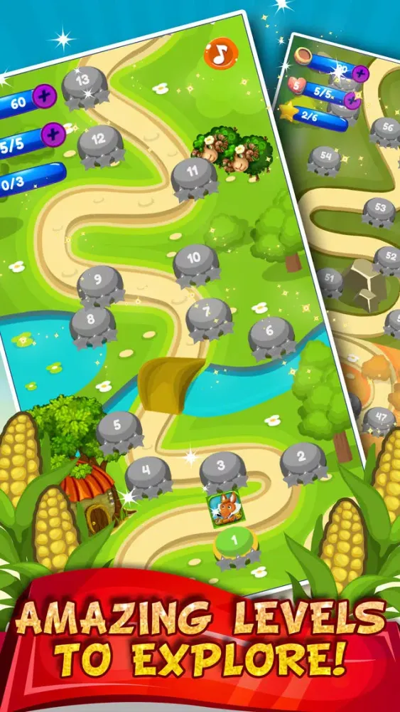 Tangkapan layar Happy Land Farm Blast