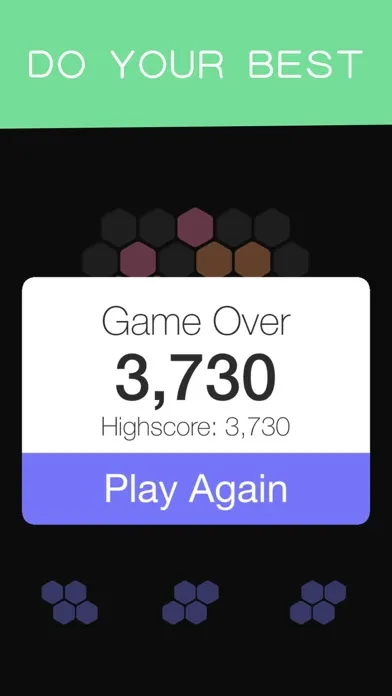 Screenshot di Hex Puzzle-Six Sides Unroll & Unblock Tiles Slide