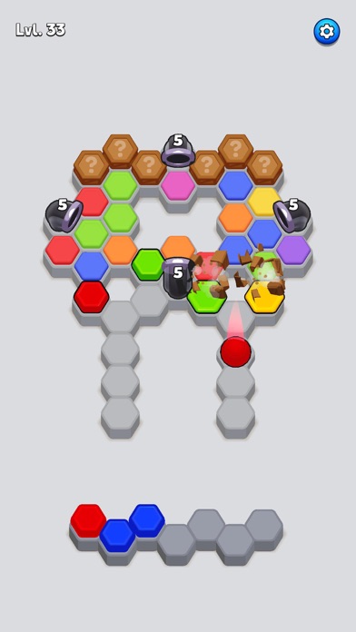 Capturas de tela do Hexa Jam - Puzzle Game