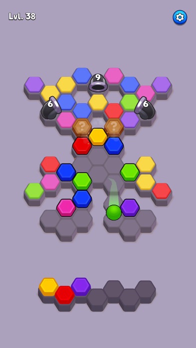 Capturas de tela do Hexa Jam - Puzzle Game