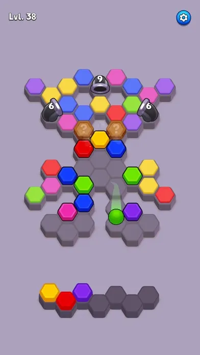 Hexa Jam - Puzzle Game 스크린샷