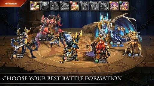 Trials of Heroes: Idle RPG スクリーンショット