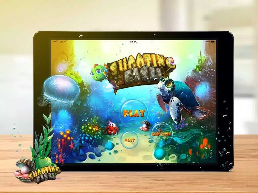Tangkapan skrin Gunner Fish iPad 