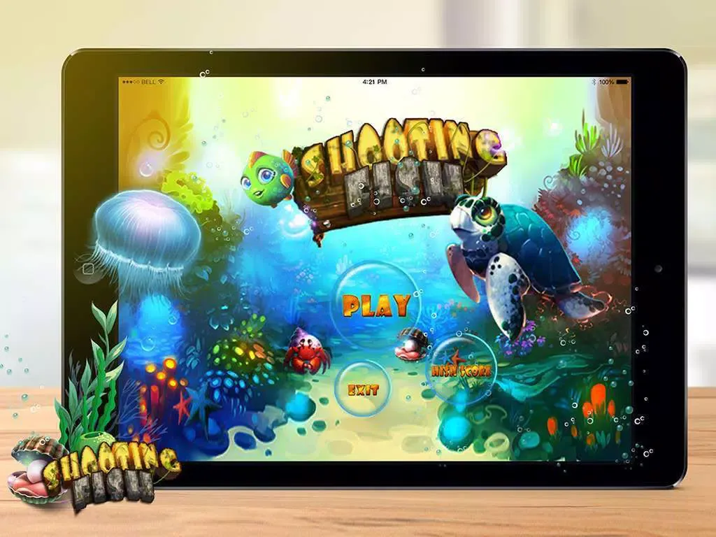 Tangkapan skrin Gunner Fish iPad 