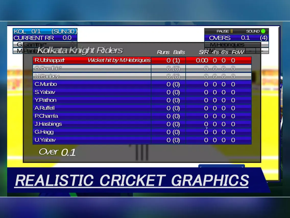 IPL Cricket Craze 3D iPad  スクリーンショット