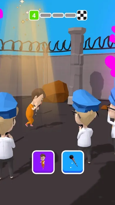 Tangkapan skrin Escape Jail 3D