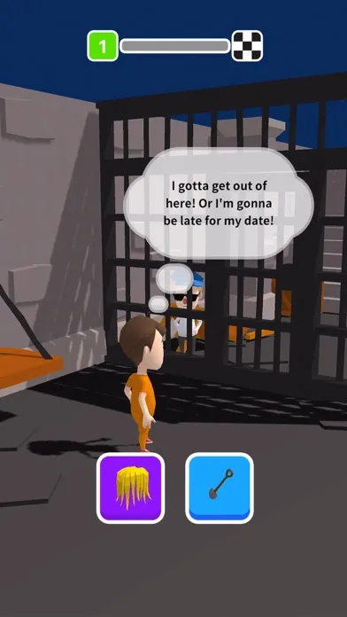 Tangkapan skrin Escape Jail 3D