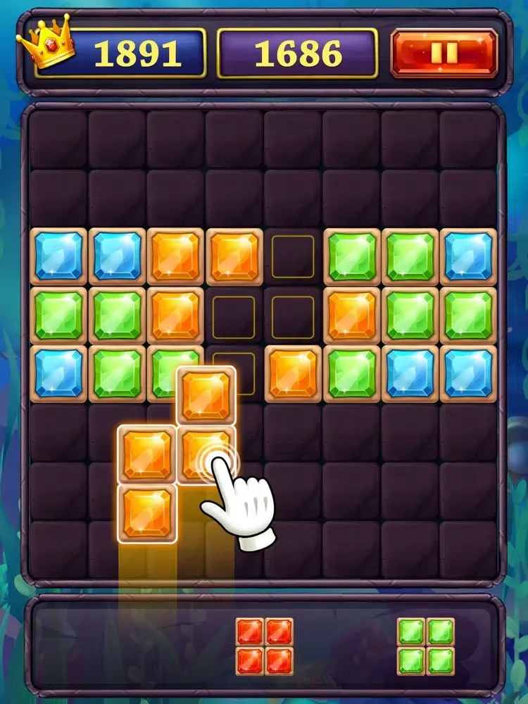 Block Puzzle: Jewel Ocean iPad  Screenshots