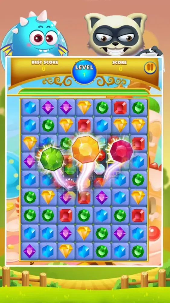 Captures d'écran de Jewels Line Lite