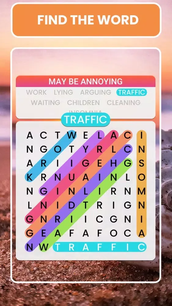 Word Rainbow Search 스크린샷