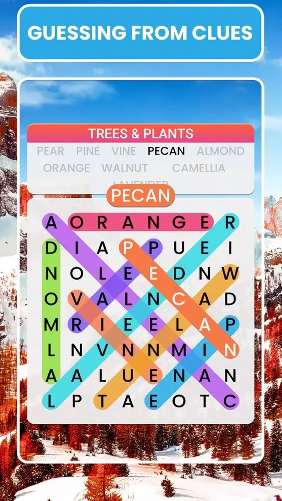Word Rainbow Search 스크린샷