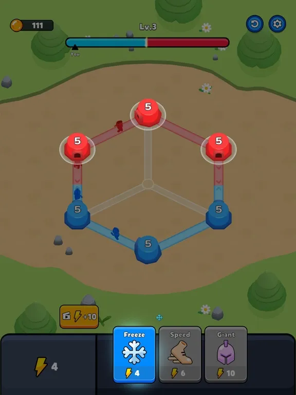 Line War iPad  스크린샷