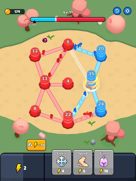Line War iPad  스크린샷