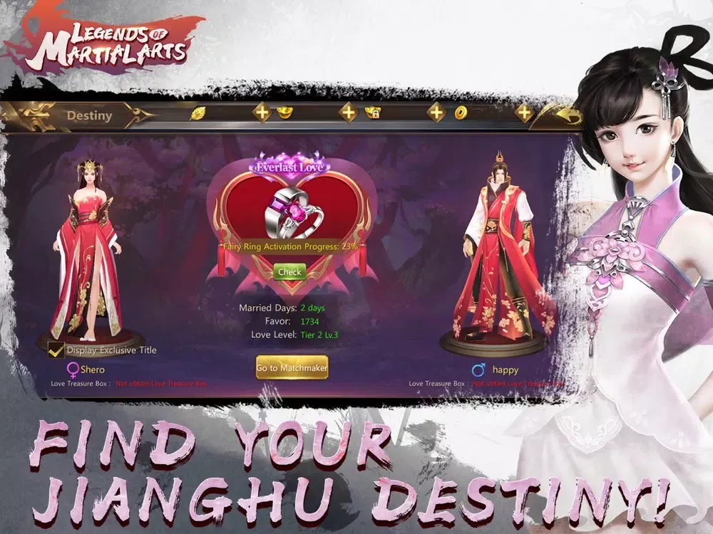Ảnh chụp màn hình của Legends of Martial Arts iPad 