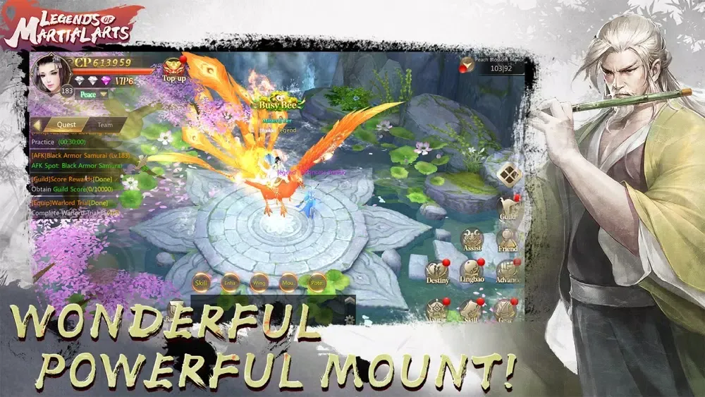 Ảnh chụp màn hình của Legends of Martial Arts