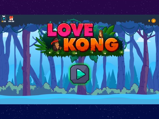 Tangkapan layar Love Kong iPad 