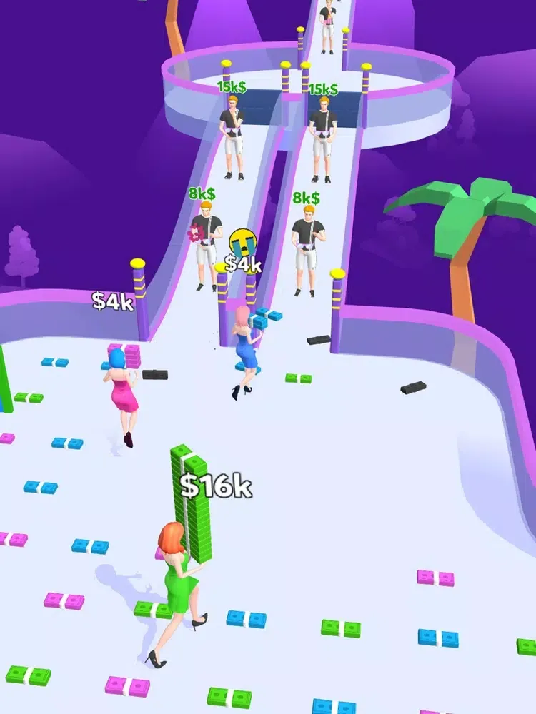 Love Race 3D! iPad  Screenshots