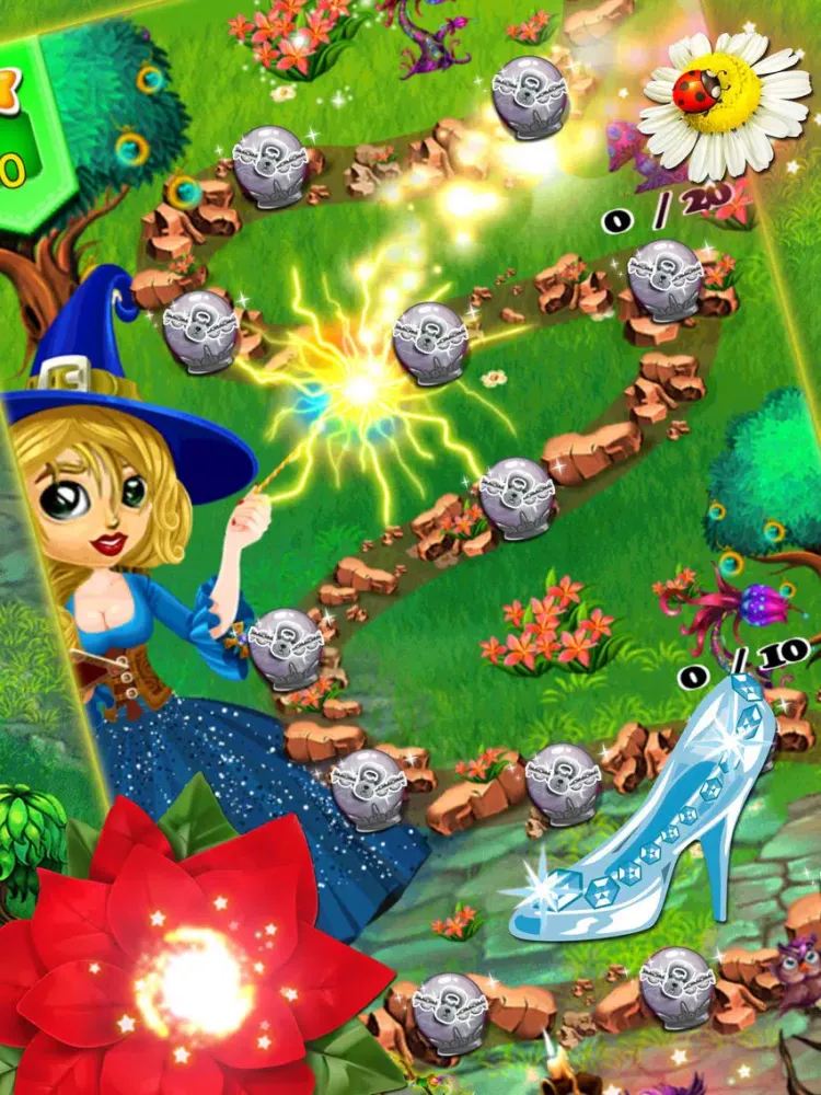 Capturas de tela do Magic Blast Flowers Match iPad 