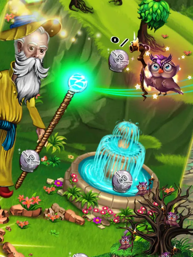 Capturas de tela do Magic Blast Flowers Match iPad 